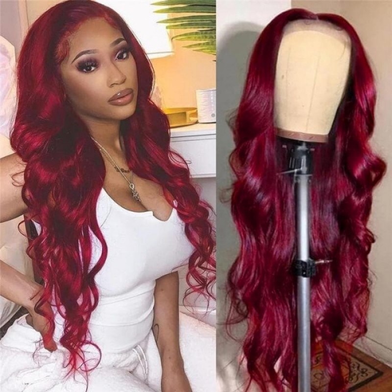 Red Color Hairline