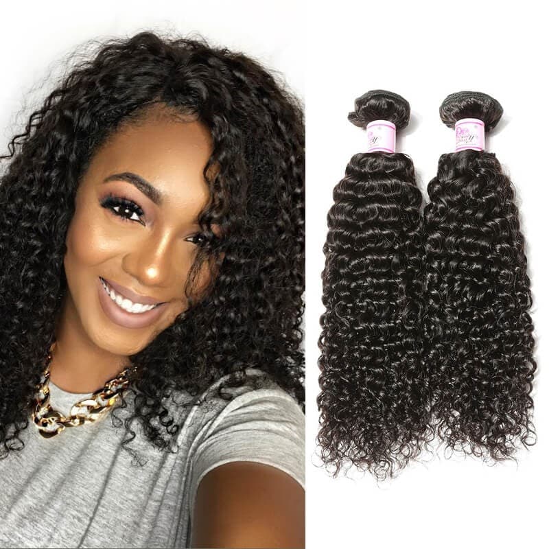 Beautyforever Premium Brazilian Curly Hair Weaves 4Bundles ...