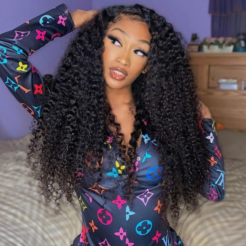 lace front human hair wig
