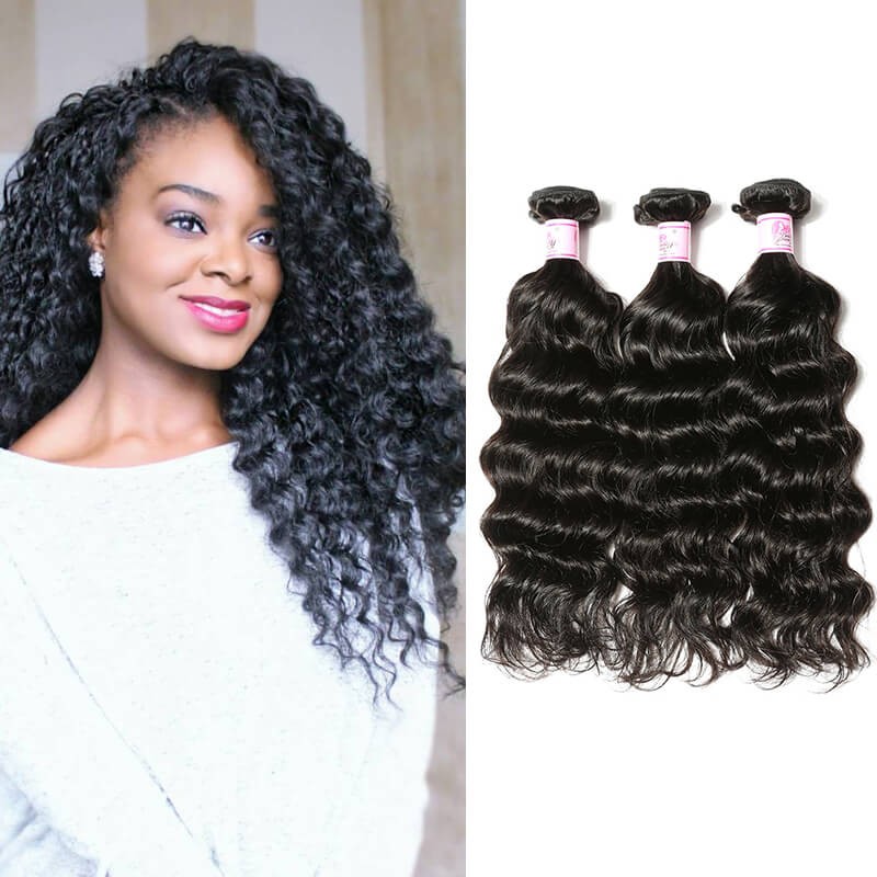 Beautyforever Virgin Malaysian Hair Deep Wave Weave 3bundles Human Hair