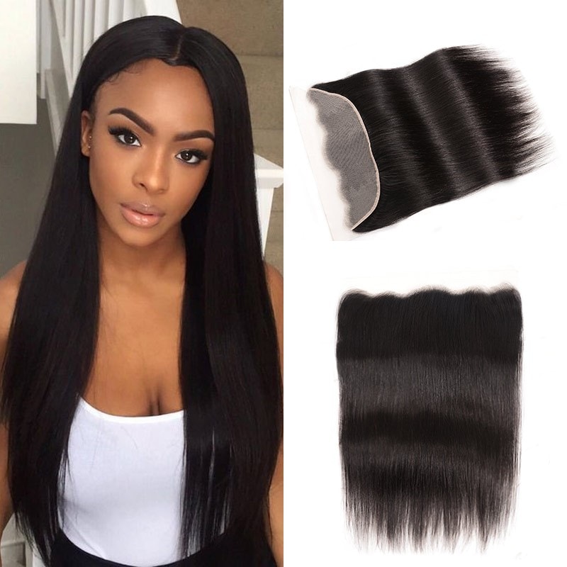 Straight 13x4 Transparent Lace Frontal