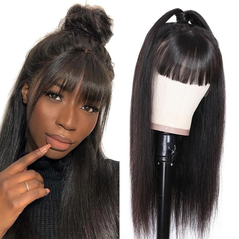 13x4 HD Lace Front Wigs With Bangs