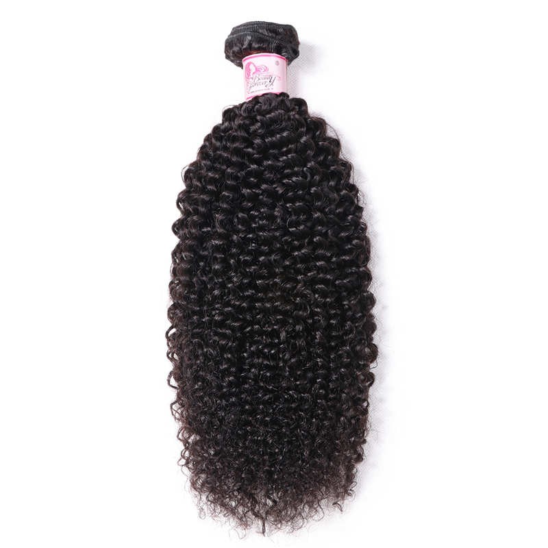 Beautyforever 1 Piece Kinky Curly Yaki Hair Weave 100