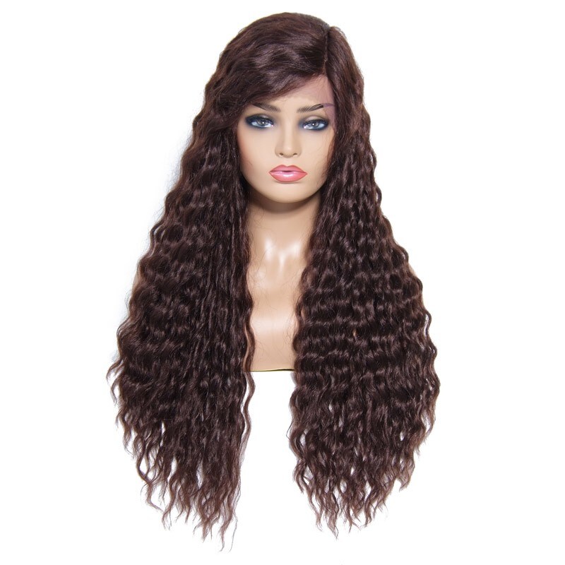 Long Wavy Human Hair Wigs
