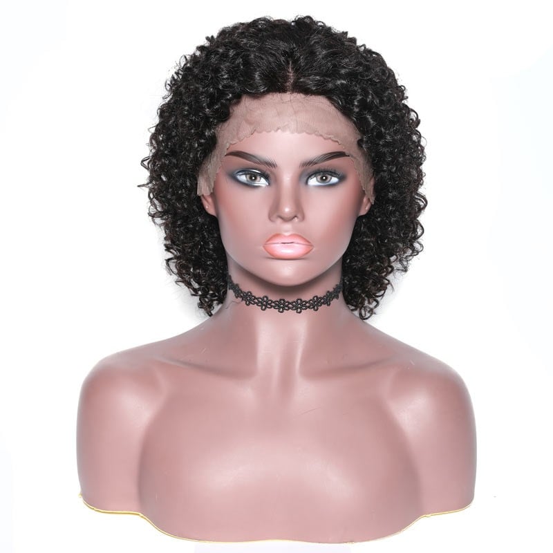 Loose Jerry Curly 13x4 Lace Front Wigs