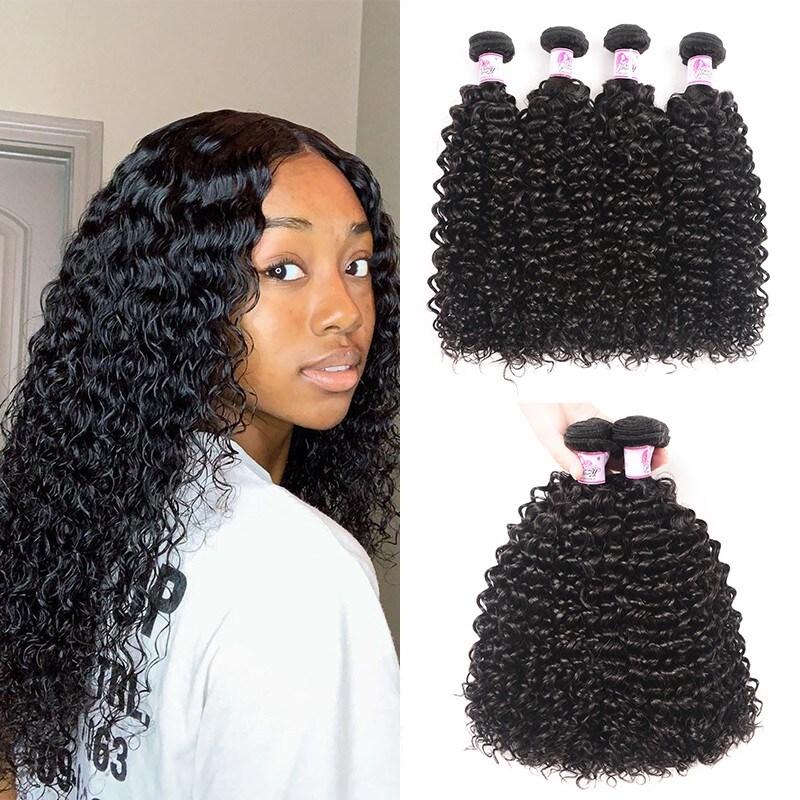 Jerry Curly Weave 4Bundles