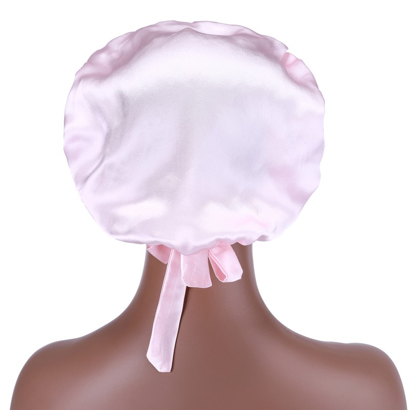 Beautyforever Adjustable Satin Sleep Cap Hair Bonnet For ...