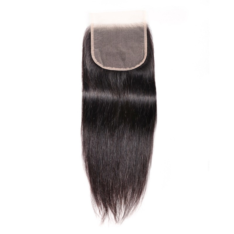 Beautyforever Peruvian 5x5 Free Part HD Lace Closure Sew In Straight Hair
