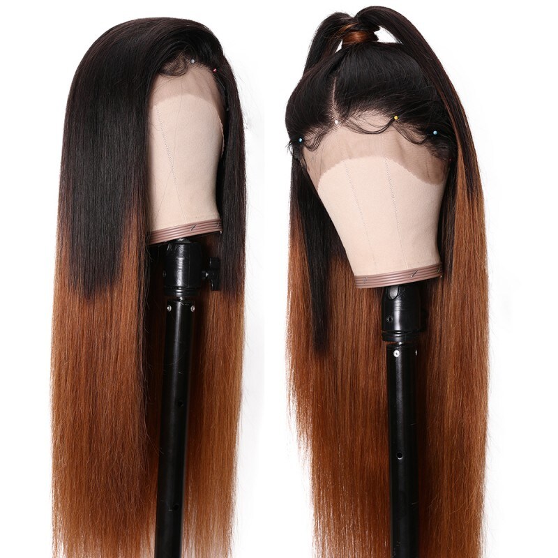 Ombre Hair 13x6 Straight Lace Front Wigs