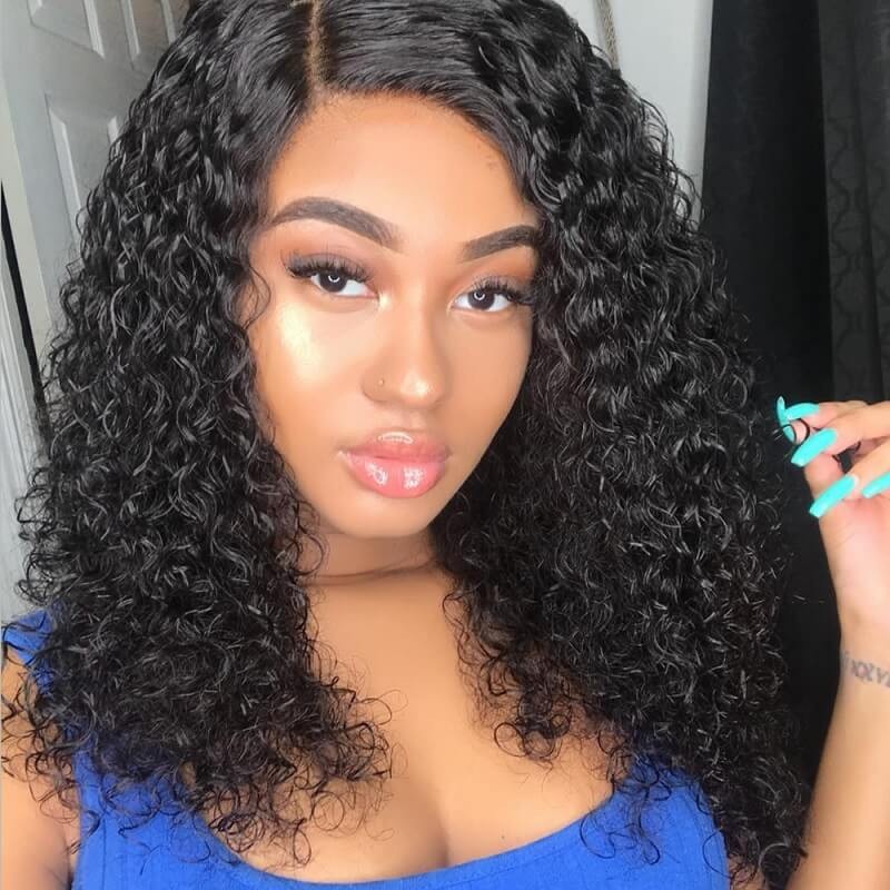 Beautyforever Curly Lace Closure Human Virgin Curly Hair ...