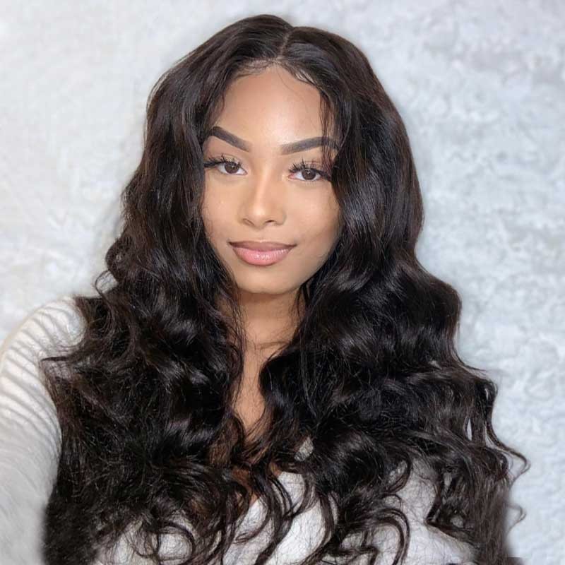 Beautyforever Pre Plucked 3 Bundles Brazilian Body Wave Hair With 4x4 Lace Closure