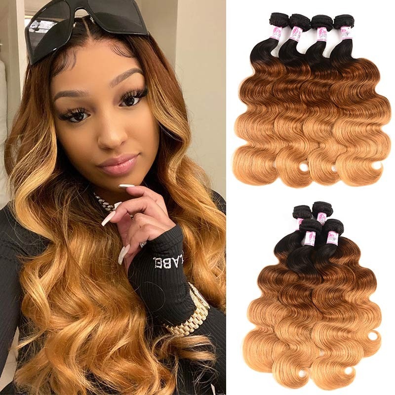 ombre hair weave