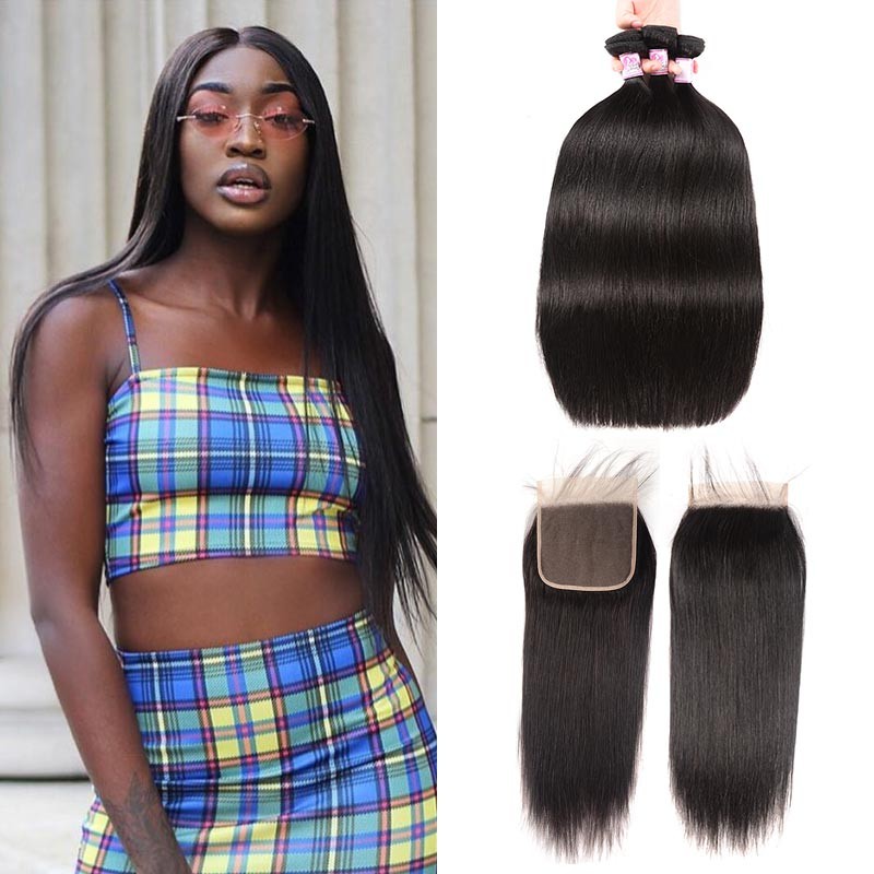 Beautyforever Chic Style Malaysian Straight Hair 3 Bundles With