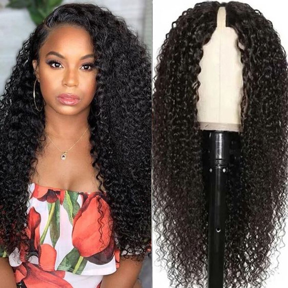 Afro V Part Wig Kinky Curly