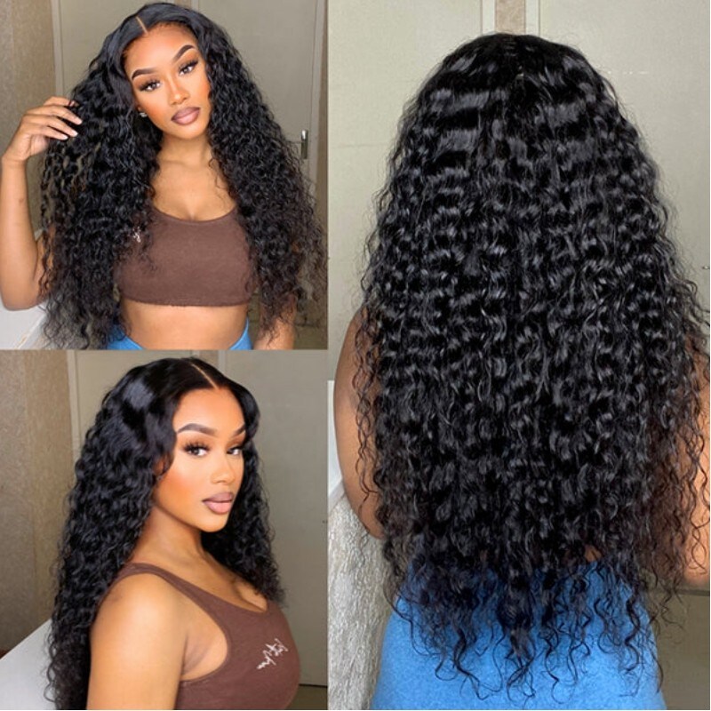 13x4 Lace Frontal Wigs Water Wave
