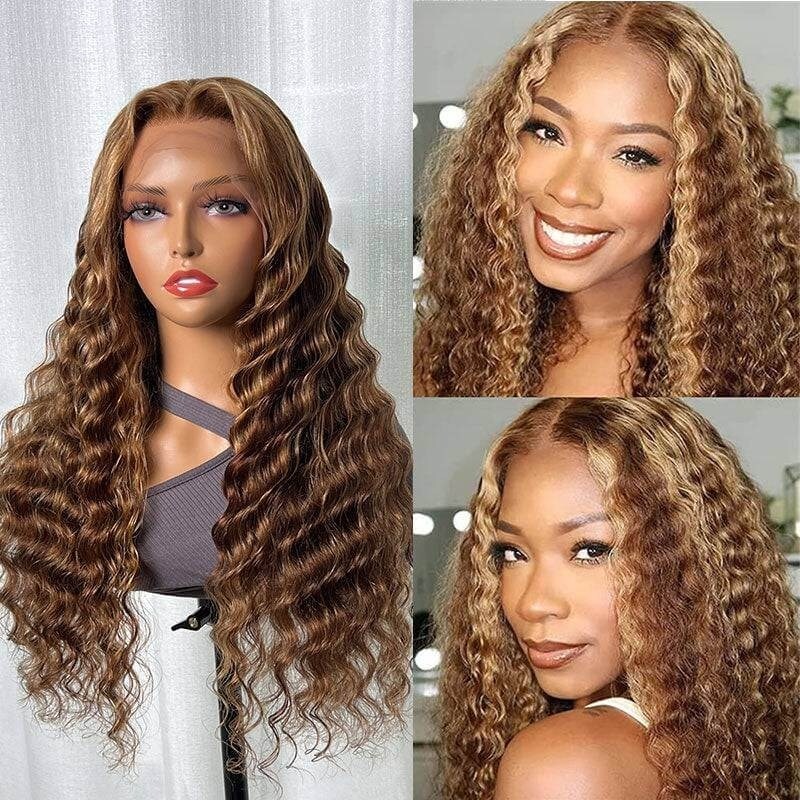 Beautyforever best deep wave pre-plucked wig
