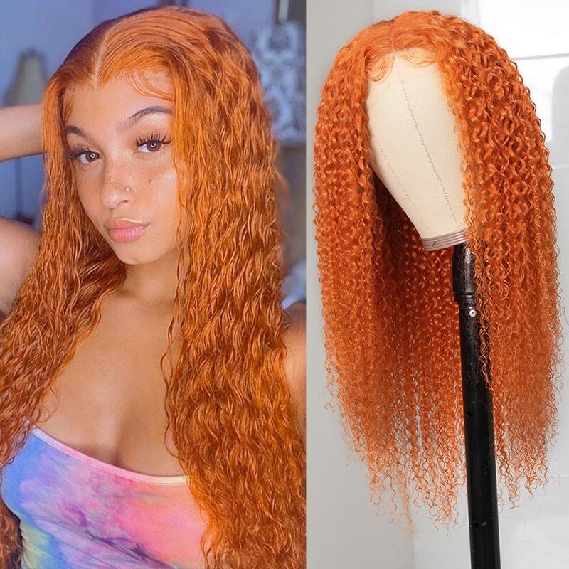 Ginger Color Ideas Lace Part Wig 