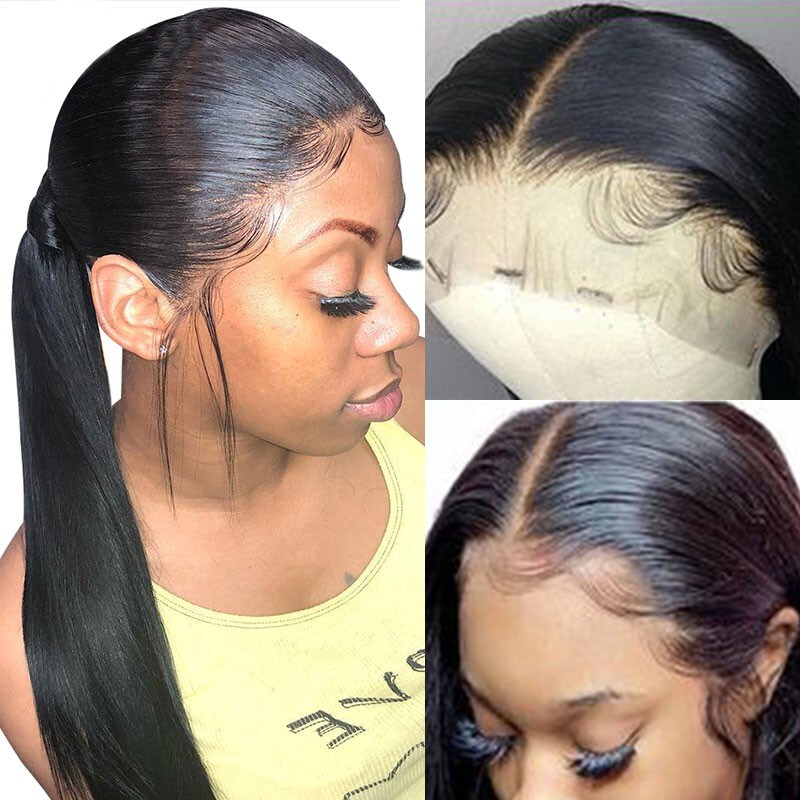 straight 13x4 lace front wigs