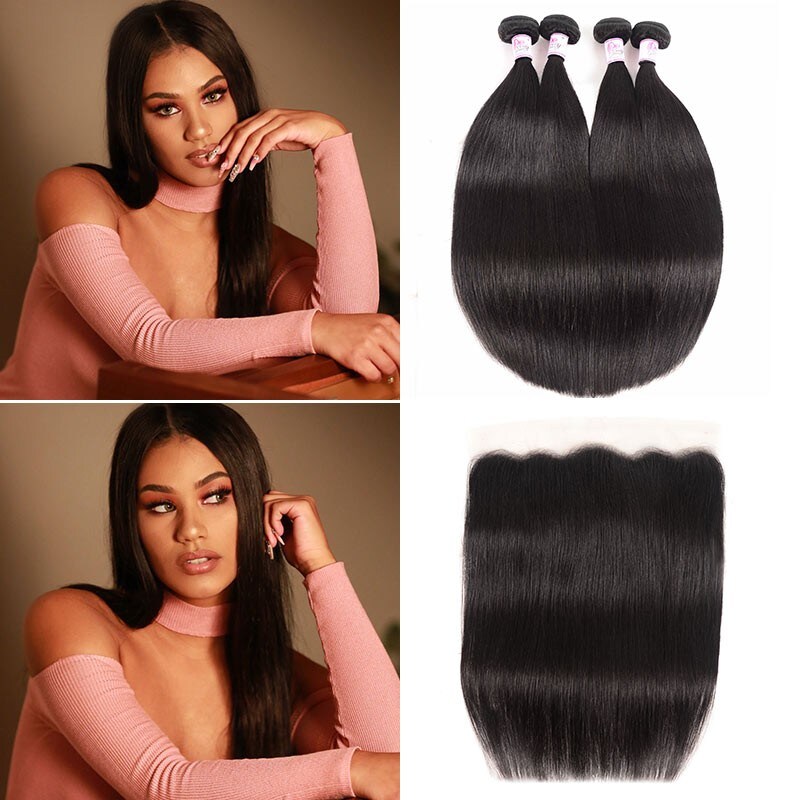 Straight Hair Lace Frontal Closure