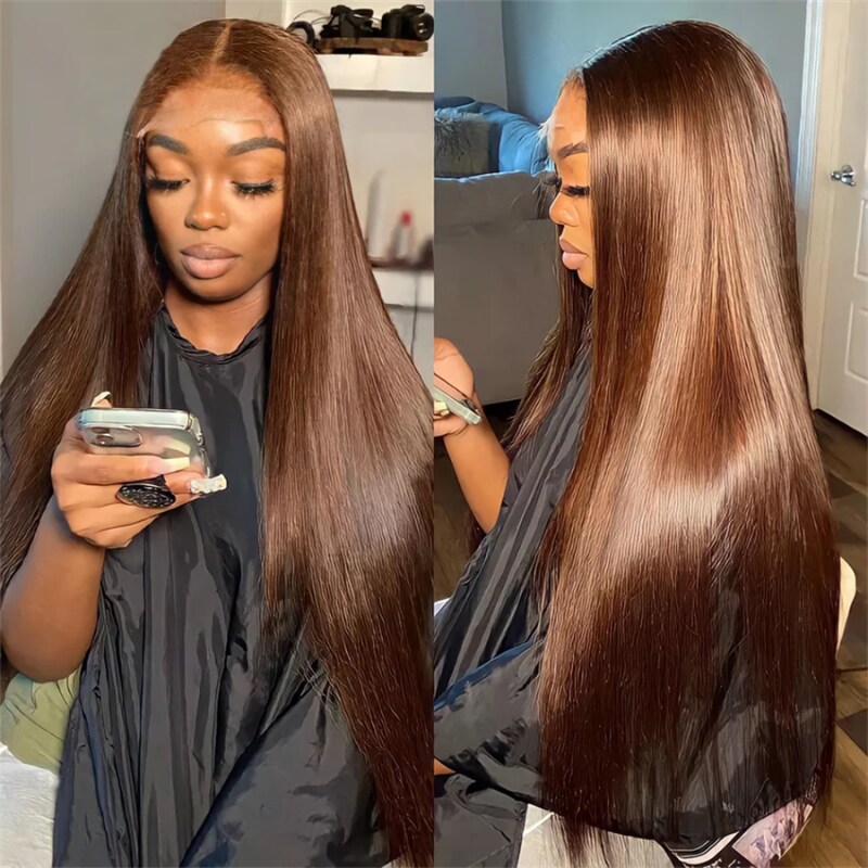 Chestnut Brown 13x4 Lace Front WIg