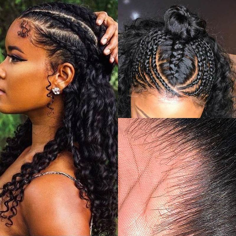 lace frontal wig with baby hair