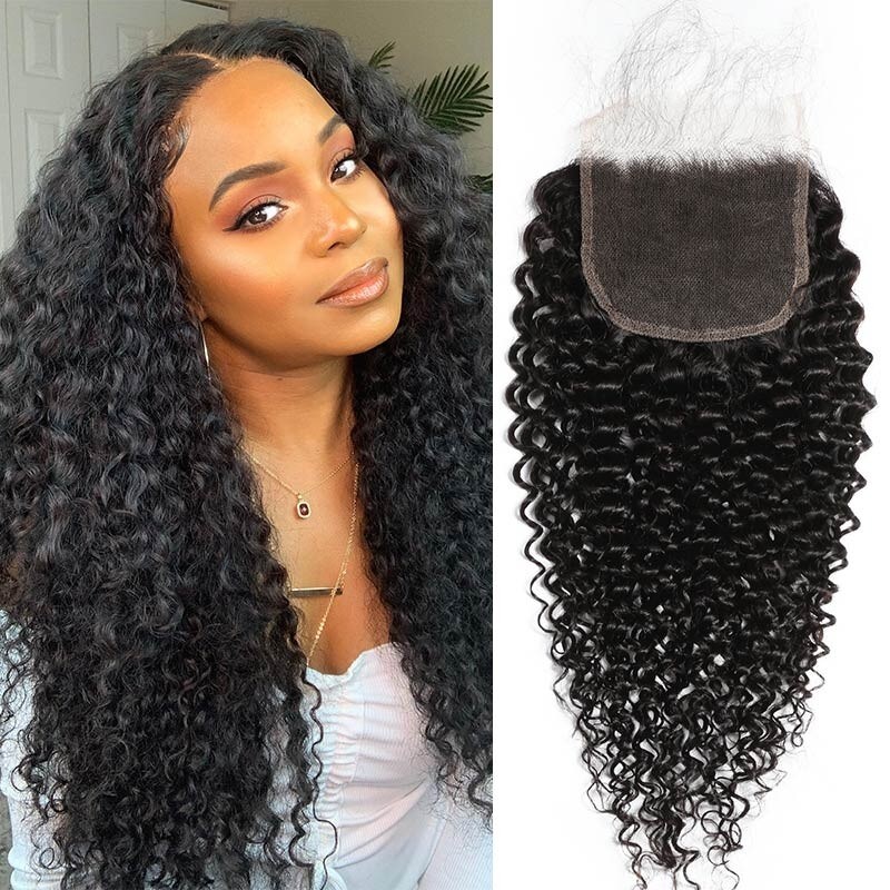 Jerry Curly 5x5 HD Lace Closure 