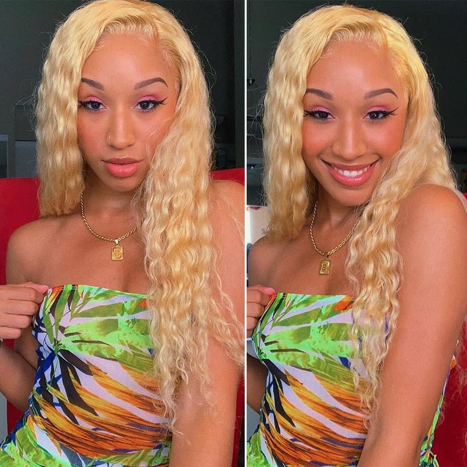 13x4 Lace Front Wigs 613