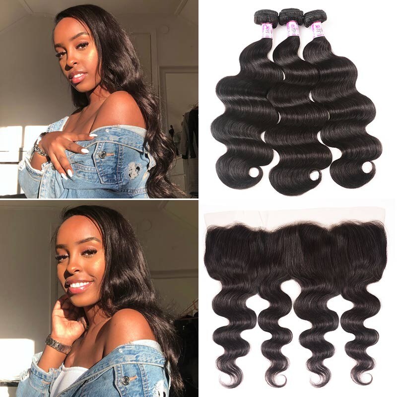 Body wave hair with bundles