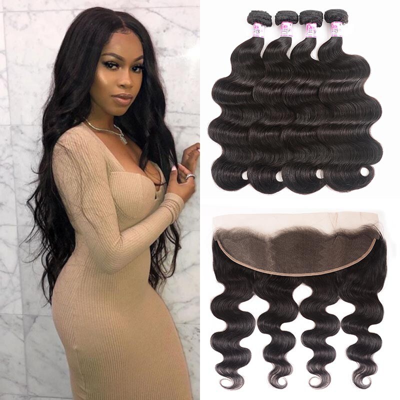 Body wave hair with bundles
