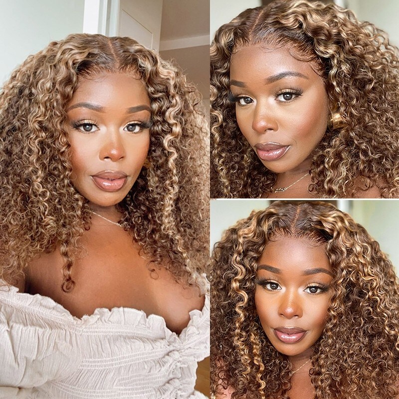 Highlight Colored 13x4 Lace Front Wigs