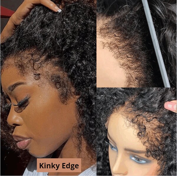 kinky curly wig human hair