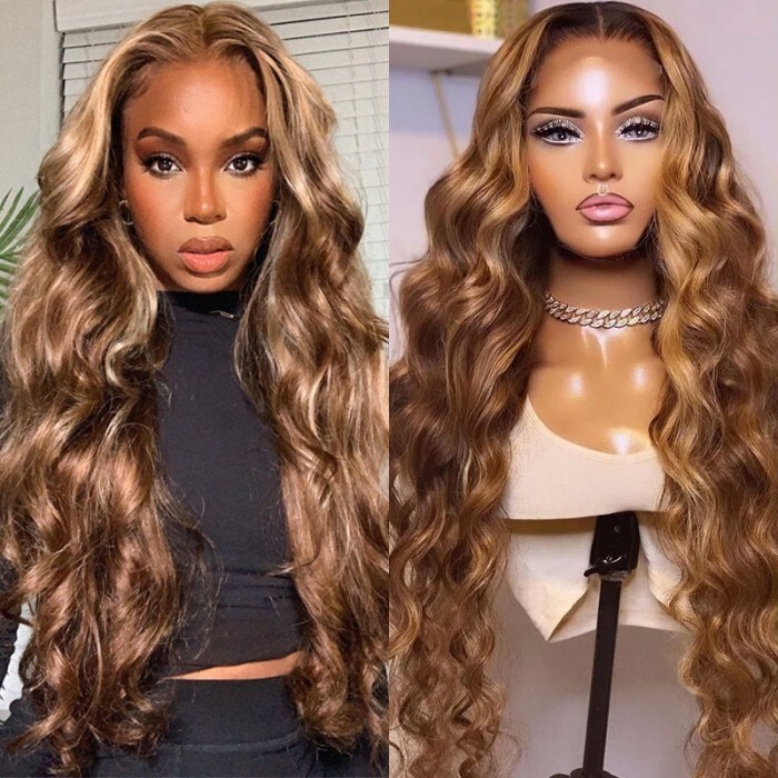 Blonde Highlight 13x4 Lace Wigs