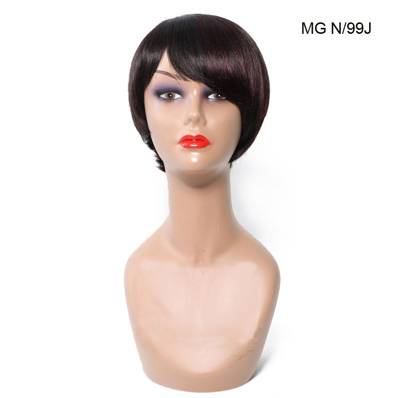 Beautyforever Short Bob Wigs With Bangs 100 Human Virgin Hair