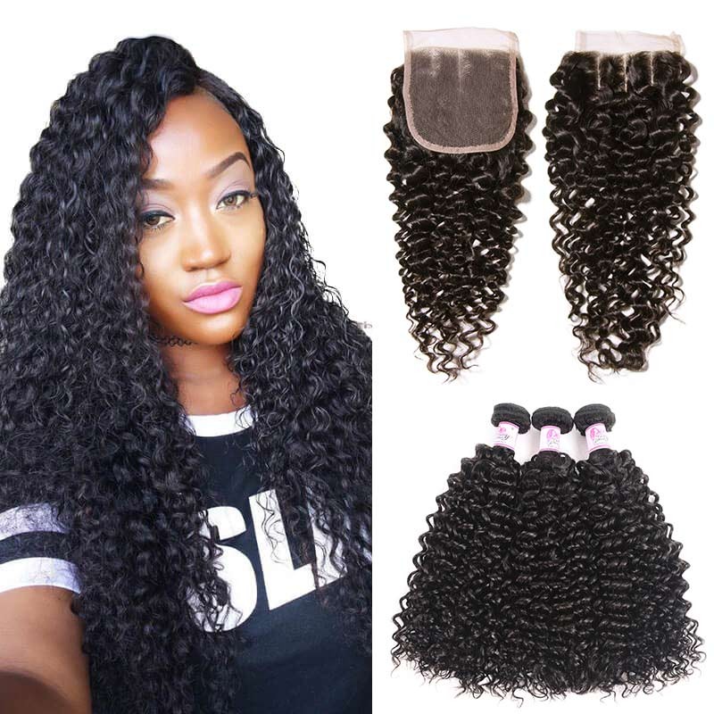 curly lace closure