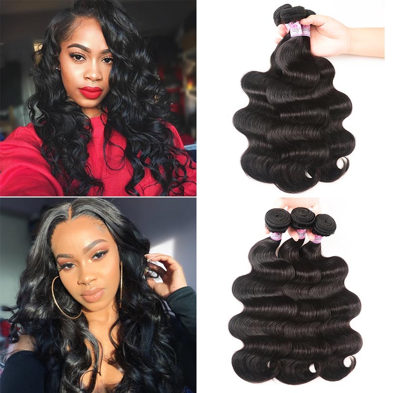 Beautyforever Brazilian Body Wave 3 Bundles Unprocessed Virgin Hair Weave 