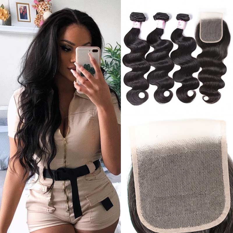 Body Wave Bundles With Closure