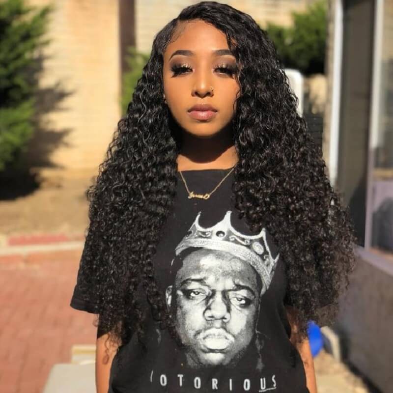 Brazilian curly hair