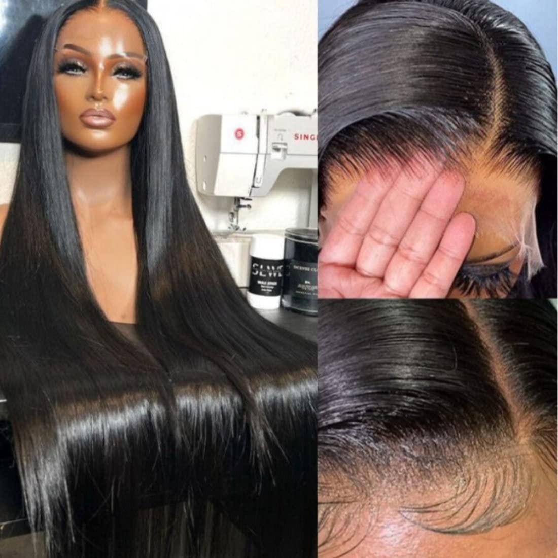 Beautyforever 13x4 HD Lace Front Wigs Glueless Clear Lace Wigs Long