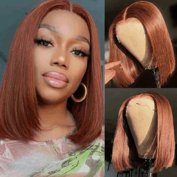 Ginger Wig Lace Front Wigs, Ginger Wig Human Hair