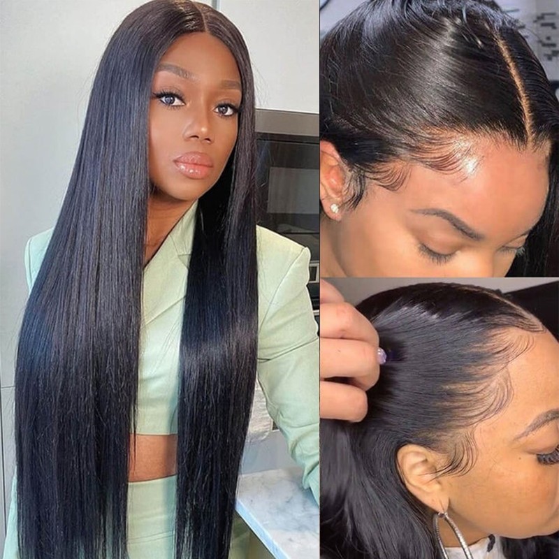 Beauty Forever Body Wave Bob 13x4 Lace Front Wig Human Hair Wigs for  Women,10A Grade 100% Unprocessed Weave Lace Frontal Wigs Natural Hairline  Pre