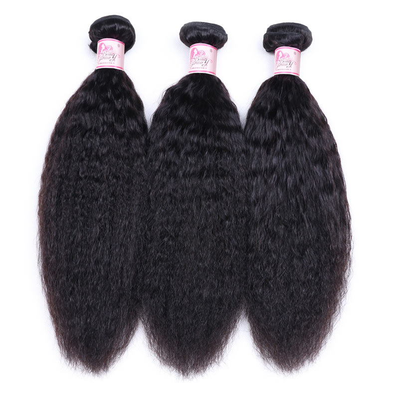Kinky Straight Human Hair Bundles Deals