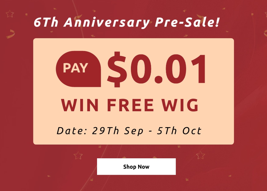 Beautyforever 6th Anniversary Flash Sale: Get $200 Free Wig