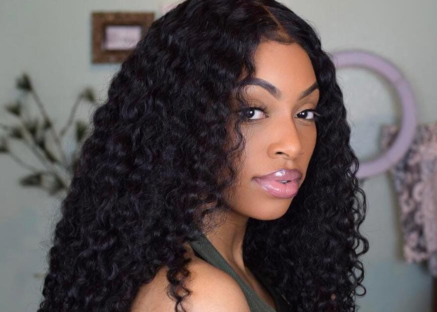 Airy Deep Curly Hair Bundles And Lace Frontal Review 