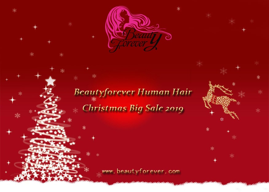 Beautyforever Human Hair Christmas Big Sale 2019