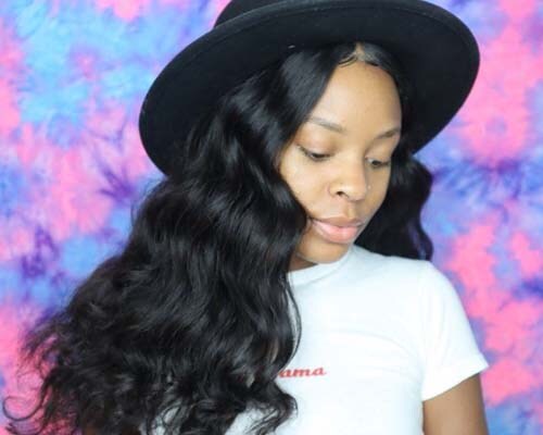 natural black body wave quick weave