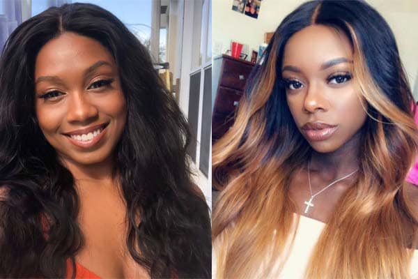 natural black hair weaves and ombre hair weaves