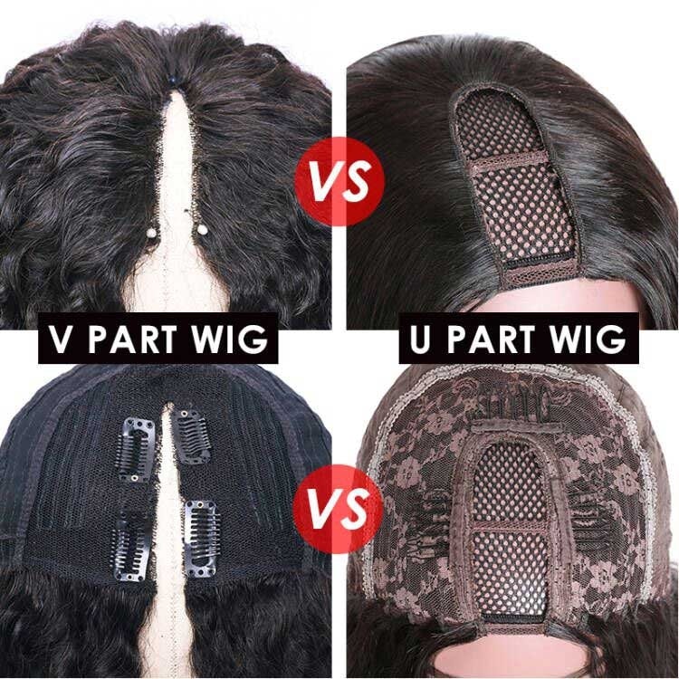 u part wig vs v part wig
