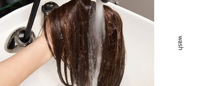 wash human hair wigs