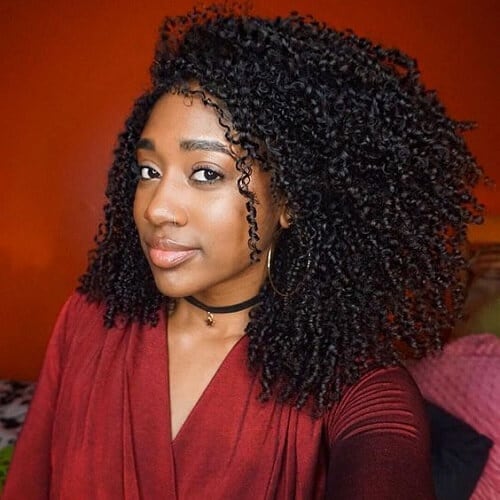 long curly weave hairstyles